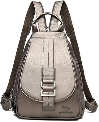 Amazon Co Jp Puレザー リュック レディース 大容量 防水 カジュアル バックパック 防犯 大人 リュックサック 2way ビジネスバッグ ショルダーバッグ マザーズバッグ 旅行 通勤 軽い 出張 耐久 31 24 9cm ゴールド シューズ バッグ