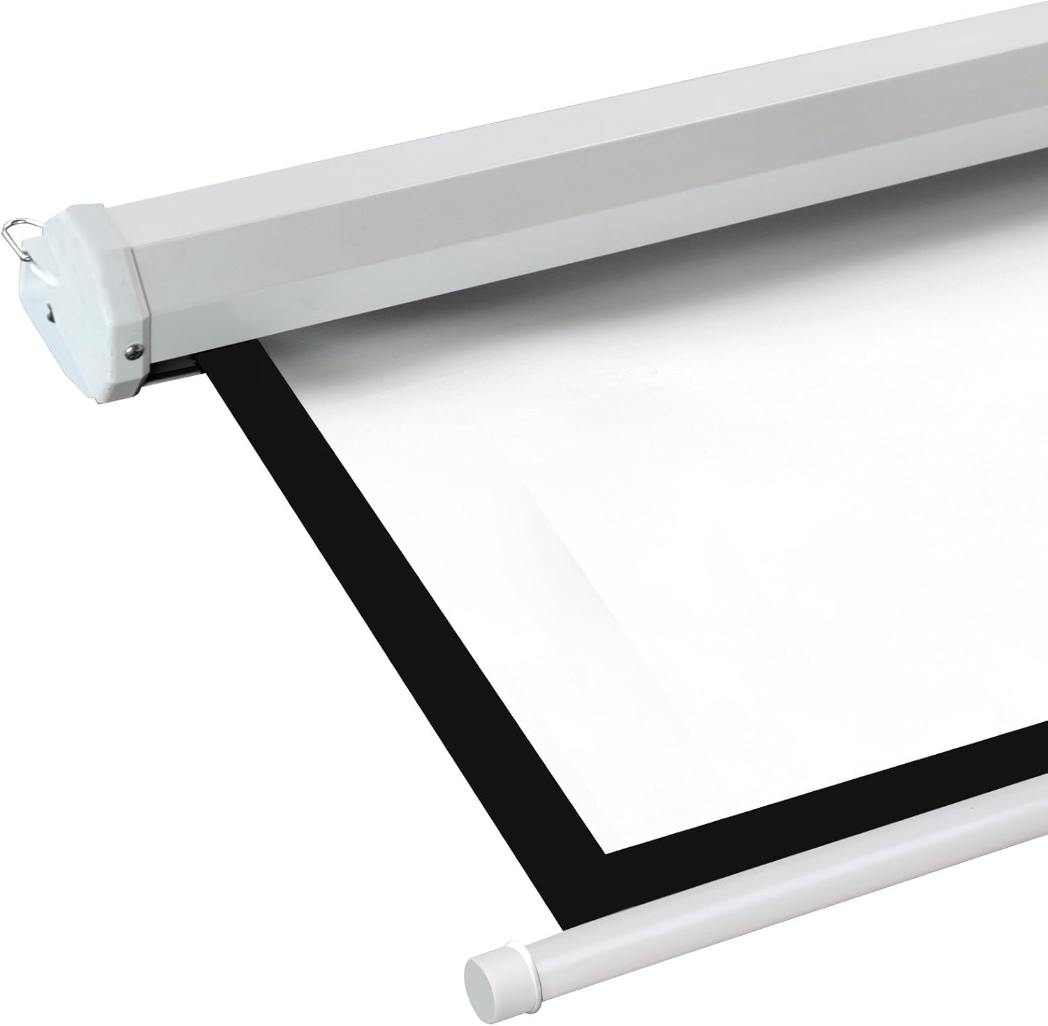 SUPER DEAL 120'' Projector Screen Projection Screen Manual Pull Down HD Screen 1:1 Format for Home Cinema Theater Presentation Education Outdoor Indoor Public Display: Office Products