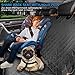 Lantoo Dog Seat Cover, Large Back Seat Pet Seat Cover Hammock for Cars, Trucks, SUVs with Nonslip Backing, Side Flaps, Waterproof, Soft