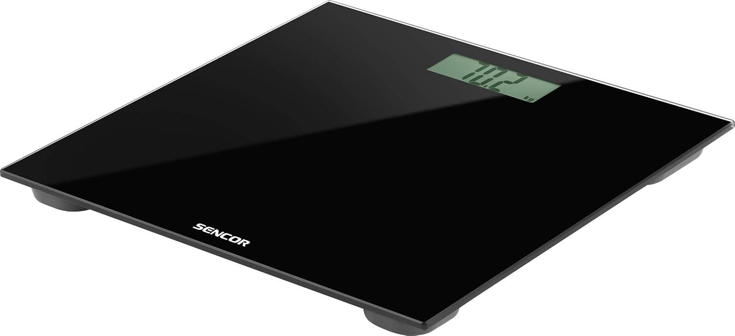 SENCOR SBS 2300BK Personal Scale Tempered Safety Glass Black - Image 3