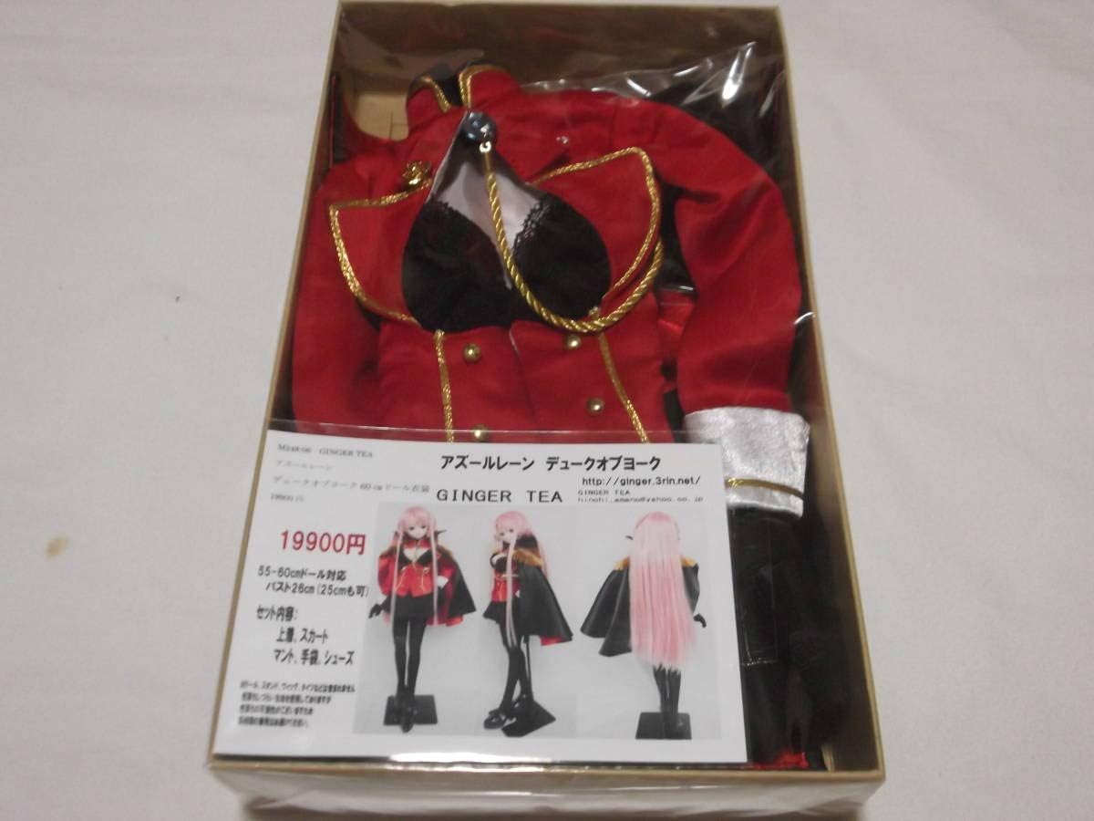 Amazon C3 Afa Tokyo 18 Ginger Tea 新作 デュークオブヨーク 60cmドール衣装 ドレス アズールレーン Cherry Milk アニメ 萌えグッズ 通販