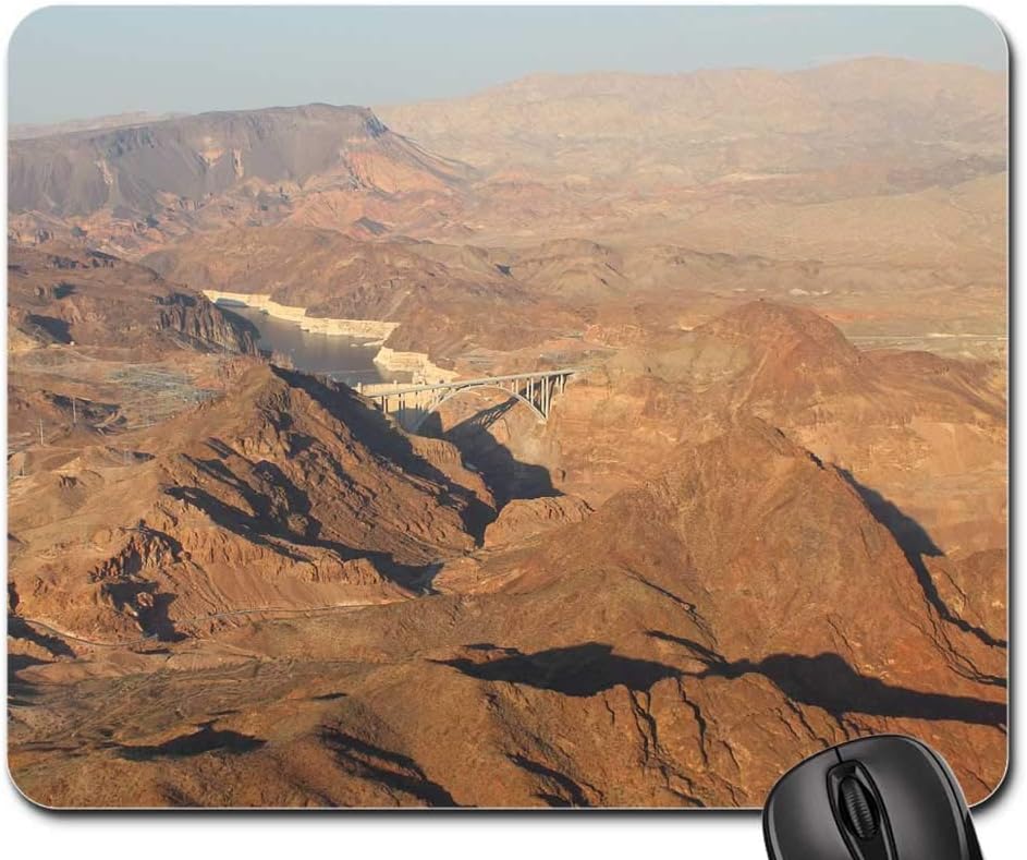 Mouse Pad - Hoover Dam Las Vegas Arizona Dam Lake Nevada
