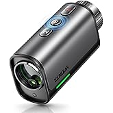 EENOUR Golf Rangefinder with Slope, 1200 Yards Laser Range Finder with Flag Pole Locking Vibration,7X Magnification, Rechargeable Battery,IP54 Waterproof