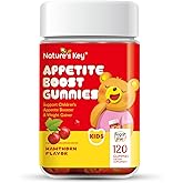 Nature's Key Appetite Booster Gummies - for Kids to Eat More, Support Appetite Stimulant and Weight Gainer -Hawthorn Flavor (120 Count, Pack of 1)