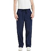 VOGRYE Scrub Pants for Men - Pants with 7 Pockets Waistband, Anti-Wrinkle Scrubs for Men