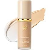 Foundation 4 in 1 - Medium Spectrum with SPF 50+ Inspired, Hydrating Color Changing Foundation Makeup Liquid - Longwearing &amp; Waterproof for Sport, Dancing (Natural Color)
