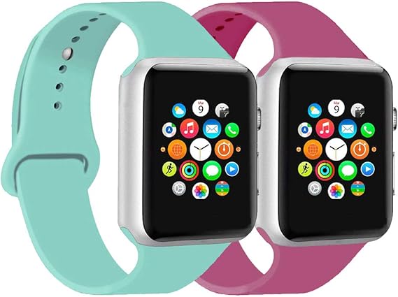 marine green apple watch band