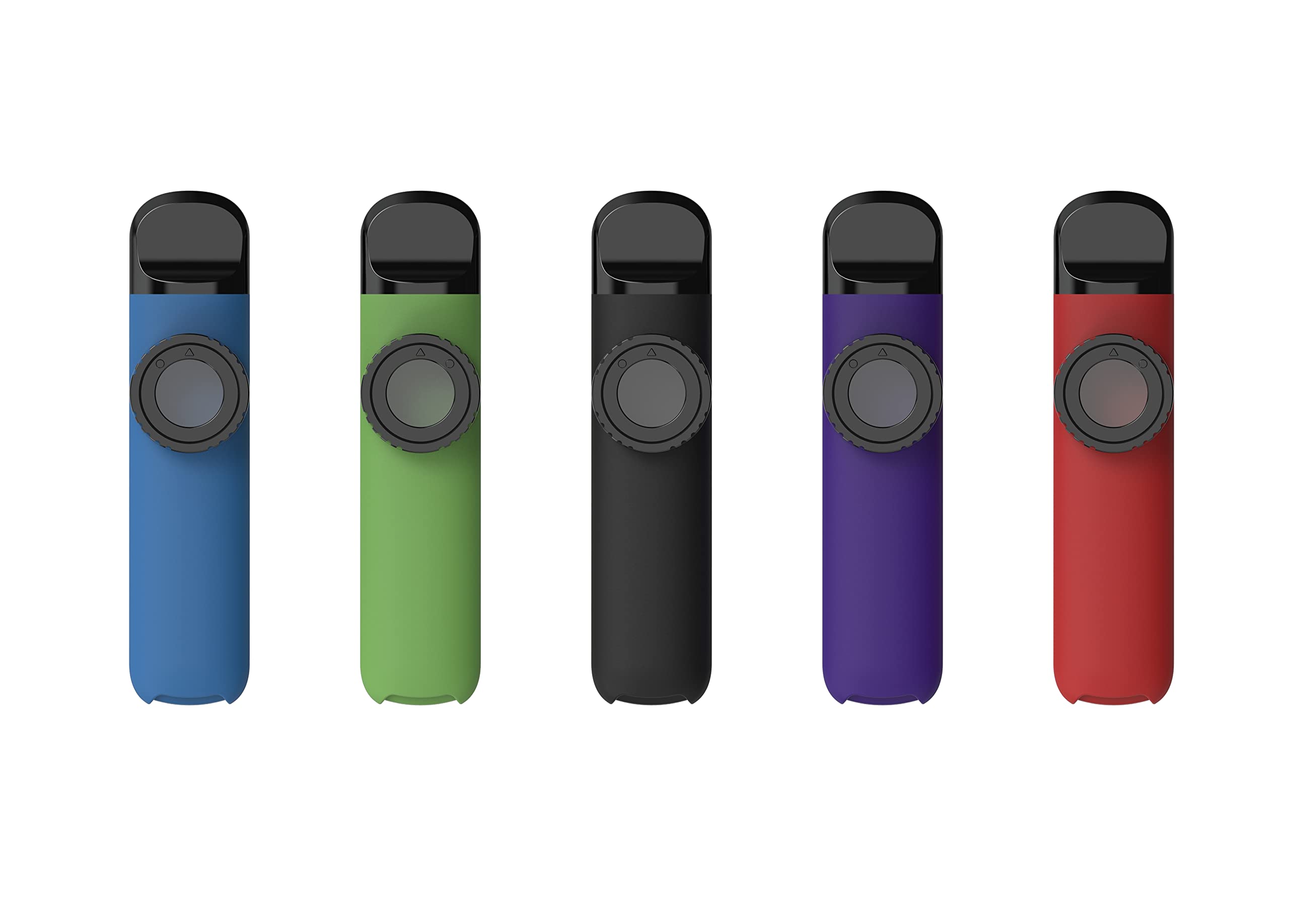 Koldot Easy to Learn Musical Instruments Colorful Kazoos with 4 Replacement Flutes Diaphragms Lanyard (5PCS Multi-colored)