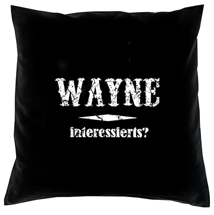 Fun Sofa Pillowcase Motif Wayne Cares Funky Funny Couch