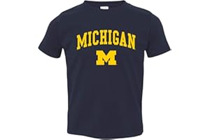 UGP CAMPUS APPAREL NCAA Arch Logo, Team Color Toddler T Shirt, College, University