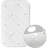 Waterproof Bassinet Mattress Protector Compatible with AMKE 3 in 1 Bassinets(35" X 20"), Foalom, YADAQE, Bellababy, Milliard and TCBunny Bassinet, Breathable and Noiseless