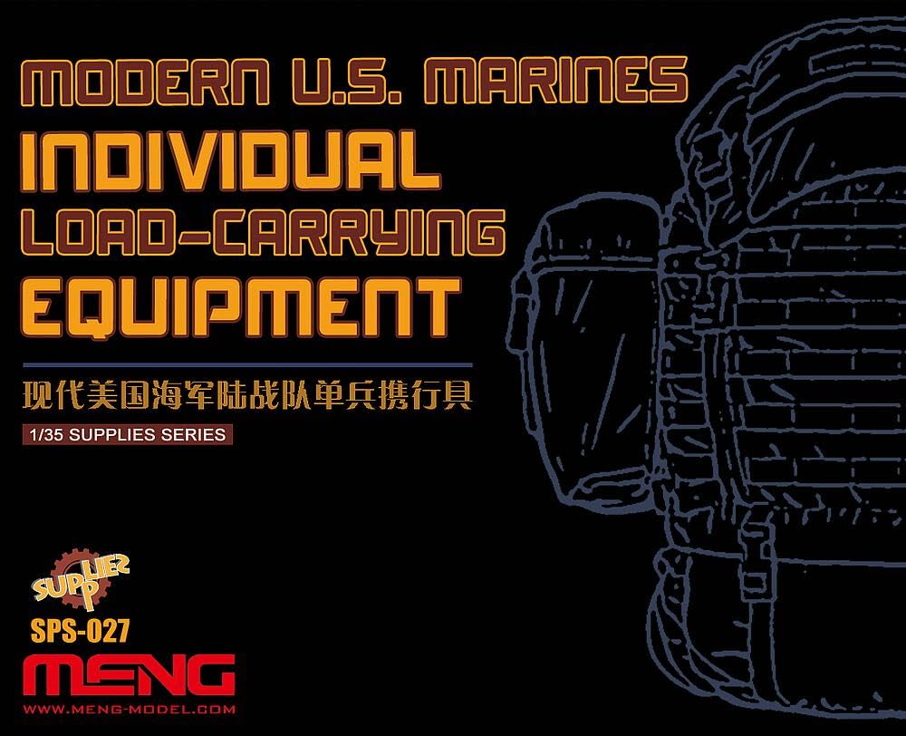 Meng SPS-027 Modern US Marines Individual Load Carrying Equipment Plastic Model Kit