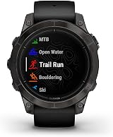 Garmin epix Pro Gen 2 Sapphire 47mm Smartwatch Advanced Training LED Flashlight view 2