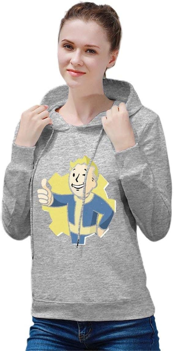 Amazon Co Jp パーカー レディース フォールアウト4 Fallout 4 トレーナー 裏起毛 フード付 学生 トップス ファッション オシャレ 防寒 服 ファッション小物