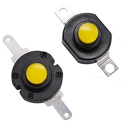 mxuteuk 30pcs Self-Lock Micro Push Button Switch