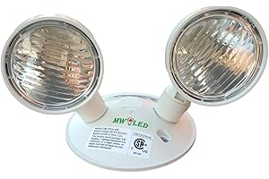 MW LED Double Remote LED Head for Emergency Light,Thermoplastic DC5V-24V Opertional,2 x 3 Watt, 2X 240 Lm, CM202A CSA Listed