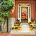 OLD Gift Boutique Happy Thanksgiving Door Cover