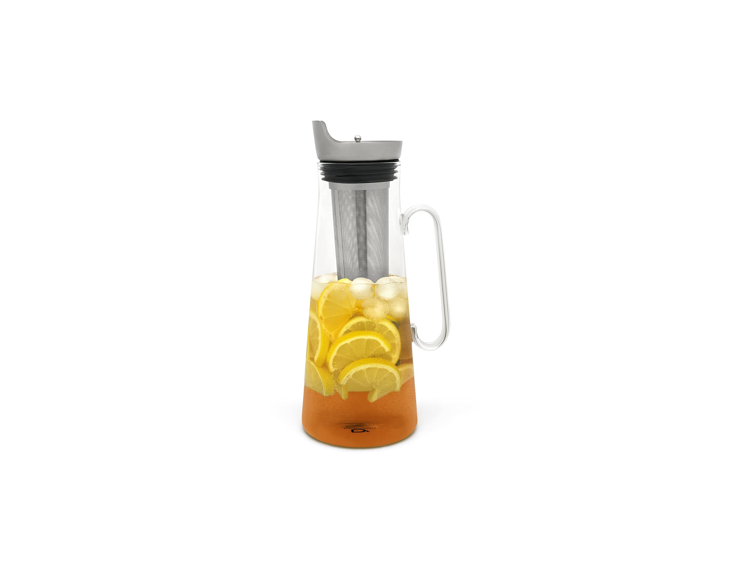 Bredemeijer 1.2L Borosilicate Glass Ice Tea Maker with Stainless Steel Filter