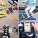 Bike Mount, Universal Bicycle Phone Holder, Adjustable Silicone Handlebar Mount for iPhone 11 Pro Max/8/7/6 Plus, Samsung Galaxy S9/S8 Plus 4.5