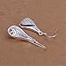 NYKKOLA Classic Fashion Jewelry 925 Solid Silver Teardrop Hook Earrings Dangle Hoops Elegant Earring for Womens, Gifts for Women
