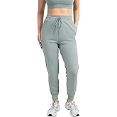 YITTY Active Women's Ultraluxe High-Waist Jogger Pant, Athleisure, Draw-String, Breathable, Pockets, Sage Grey, 2X, Regular