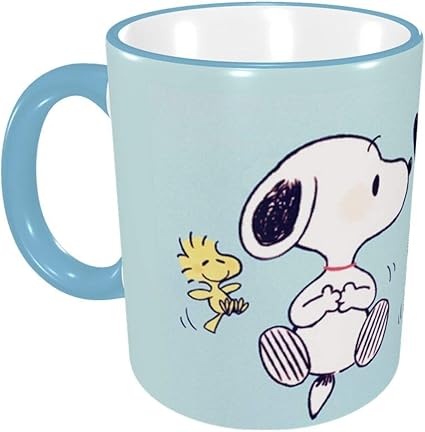 Amazon ポチャッコ スヌーピー マグカップ コーヒーカップ セラミック 大容量 おしゃれ 電子レンジ対応 かわいい おしゃれ 人気 陶器 330ml アニメ グッズ 雑貨 Panmax ホーム キッチン