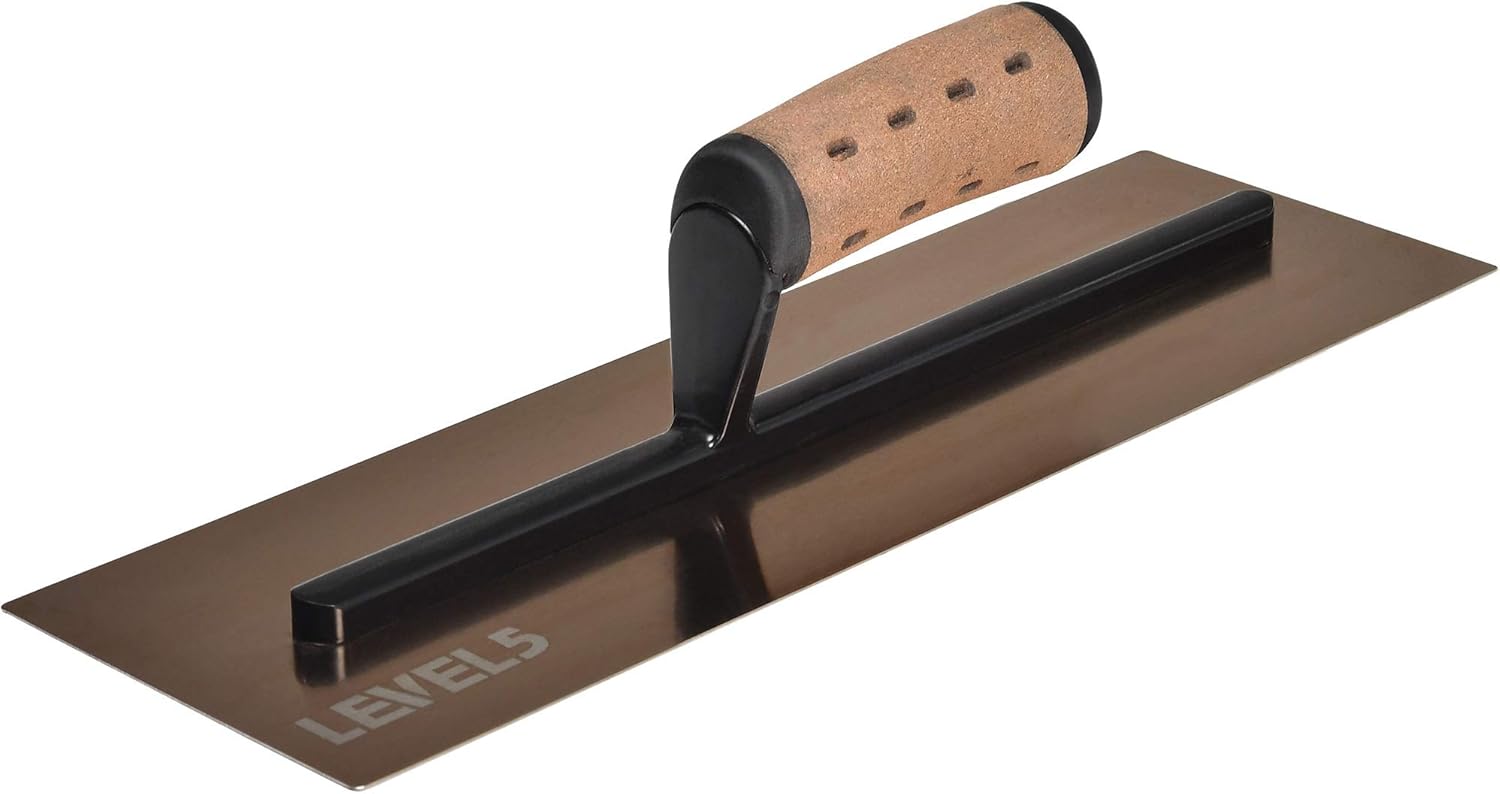 Drywall Hand Trowel, 14Inches LEVEL5 ProGrade TripleHardened