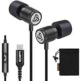 LUDOS Ultra USB C Headphones, 5 Years Warranty, Magnetic USB-C Earbuds for iPhone 16 15 Pro Max Plus Samsung Galaxy S24 S23 U