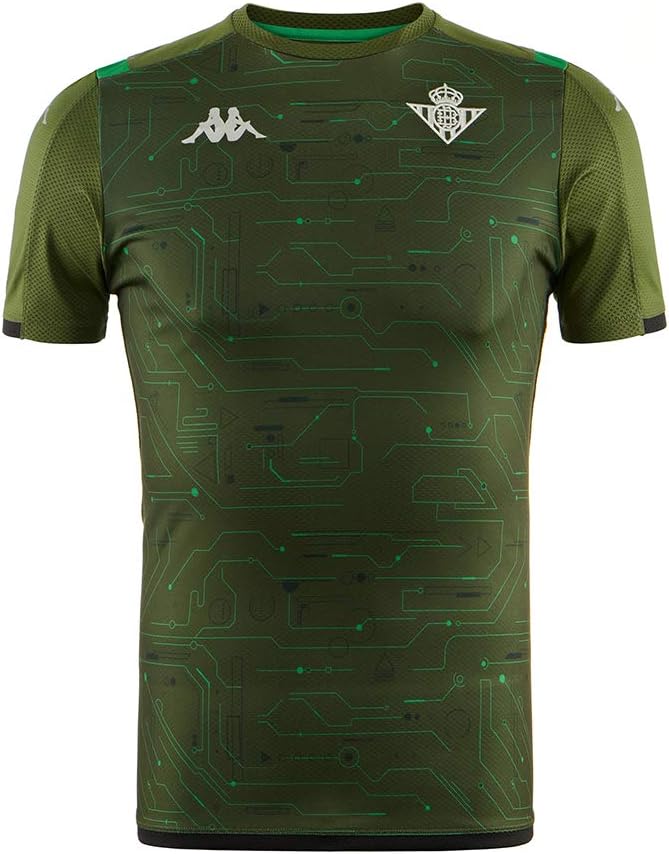 Kappa Real Betis Balompie Training 2019-2020, Camiseta, Oliva-Verde: Amazon.es: Ropa y accesorios