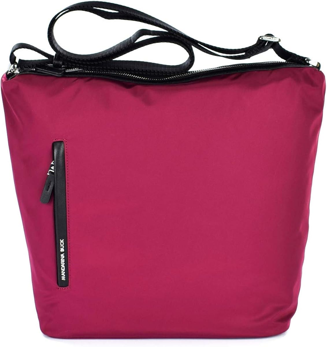 Mandarina Duck Borsa Zaino Hunter Slide Media - Nylon Lucido Trasformabile, Un Gesto E Diventa Zaino O Borsa, Donna - 3
