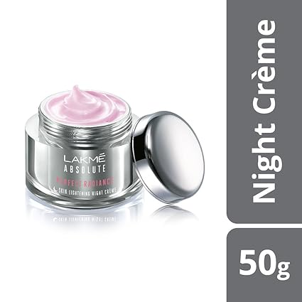 Lakme Absolute Perfect Radiance Skin Lightening Night Creme, 50g