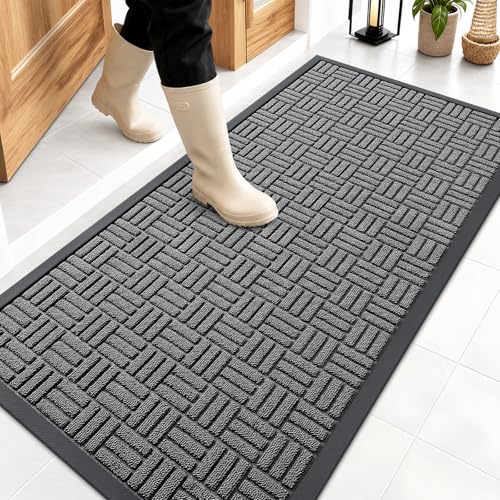 OLANLY Front Door Mat Outside Entrance