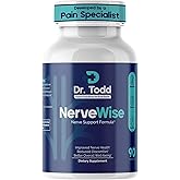 Dr. Todd NerveWise Nerve Support Formula - Alpha Lipoic Acid ALA, B12, Biotin - Advanced Neuropathy Relief Supplement for Foot, Hand & Leg Pain, Burning & Tingling Body Harmony - 30 Day Supply