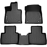 SMARTLINER Custom Fit All Weather Floor Mats 2 Row Liner Set Compatible with 2022-2025 Lexus NX
