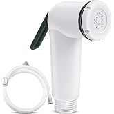 Wenqik Handheld Bidet Sprayer with Trigger, Toilet Sprayer with 1/2" Hose | Shattaf Bidet Attachment for Bathroom, Rv, Diaper Cleaning and Pet Washing