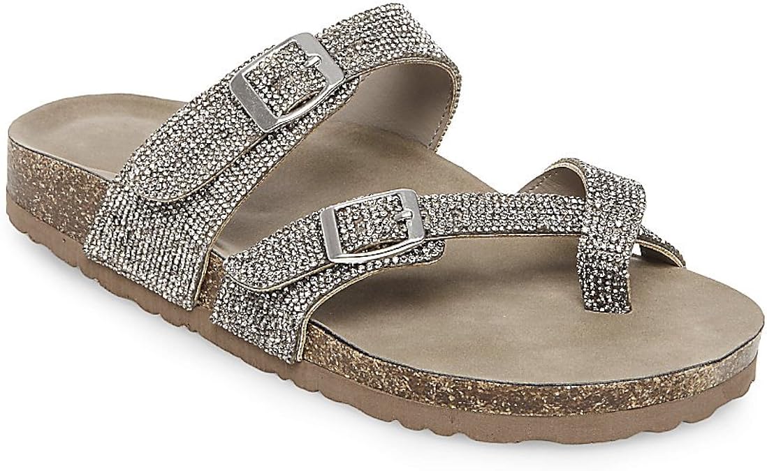 Madden Girl Women's BryceeR Pewter Multi 7.5 M