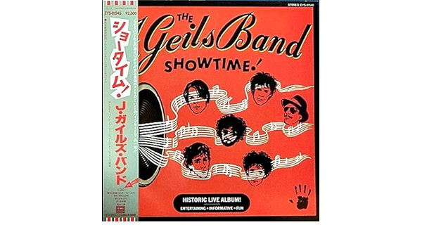 The J Geils Band Stephen Bladd J Geils Seth Justman Danny Klein Magic Dick Peter Wolf Crispin Cioe Arno Hecht Hollywood Paul Litteral The J Geils Band Showtime Japanese