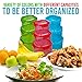 Amazix 18 Piece Food Containers Set, Air Tight Sealed, High Capacity, Total BPA free FDA Approved, Un-Leakage & safe For Microwave, Dishwasher & Freezer (Red, Green & Blue - Square Shaped)