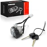 A-Premium 4-Blade Ignition Lock Cylinder with 2 keys Compatible with Kia | for Forte 2010 2011 2012 2013