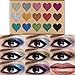 BEAUTY GLAZED Makeup 15 Colors Glitter Eyeshadow Palette