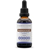 Secrets of the Tribe Barrenwort Tincture Alcohol-Free Liquid Extract, Barrenwort (Epimedium Grandiflorum) Dried Leaf (2 fl oz)