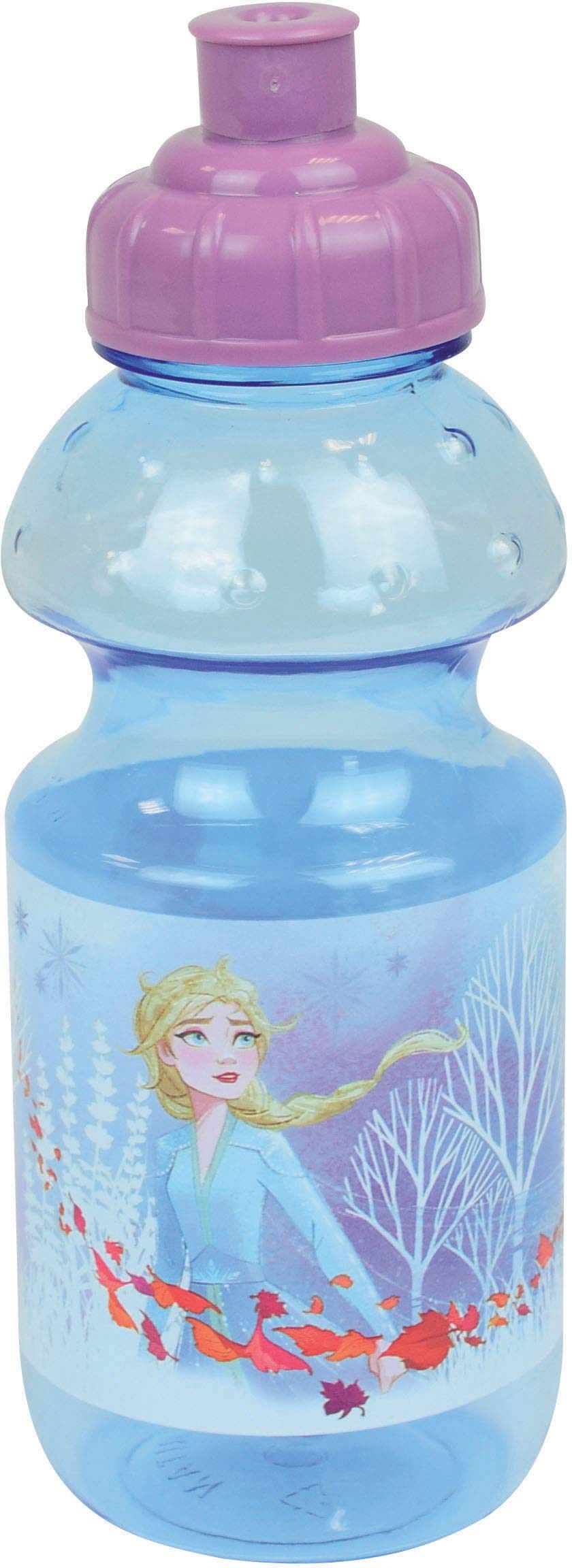 FUN HOUSE 005830 Disney Frozen Children's Water Bottle, Unisex, Blue, MM
