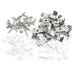 ITROLLE 24PCS Led Channel Metal Mounting Clips Led