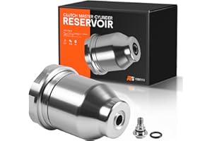 ROGIERRA Aluminum Clutch Master Cylinder Reservoir Kit - Compatible with Honda Civic EG/EK, Integra DC2, CRX & Acura Models - Brake Clutch Pump Oil Tank Replacement