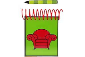 ASVP Shop STEVE - Handy Dandy Notebook With 1 Black Crayon