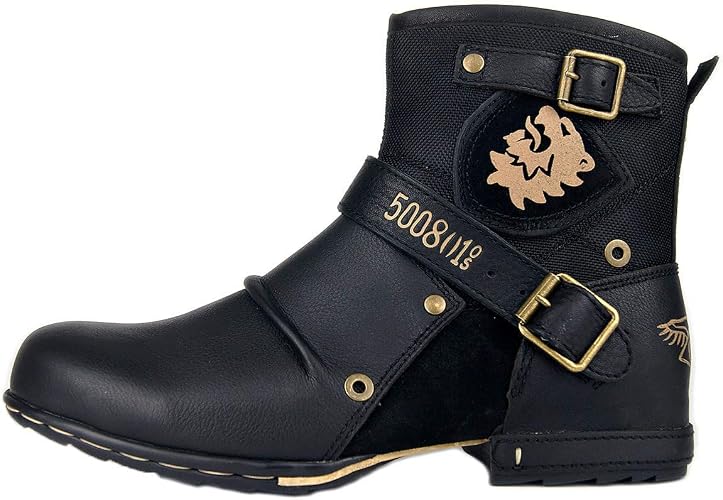 Botas de invierno militares negras
