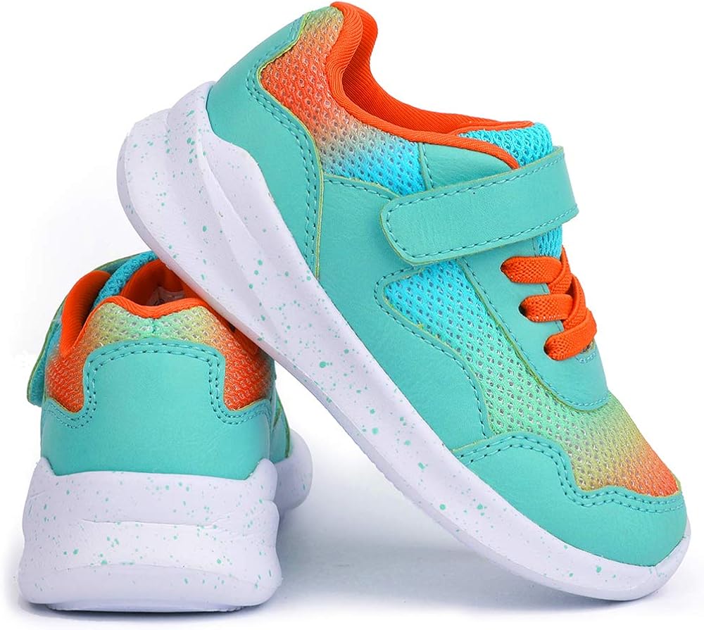 teal girls sneakers