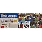 MD Sports 5 in 1 Backyard Game Combo Set