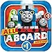 Thomas the Tank Engine Party Pack for 16 Guests - 16 Dessert Plates and 16 Beverage Napkins