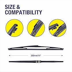 3 Wipers 24"/18"/14" Replacement For Mazda CX-5
